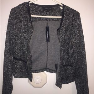 Metaphor Neutral Zip Front Jacket BRAND NEW